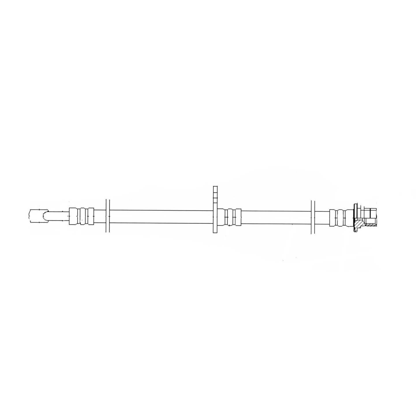 Centric Parts Brake Hose 150.40095