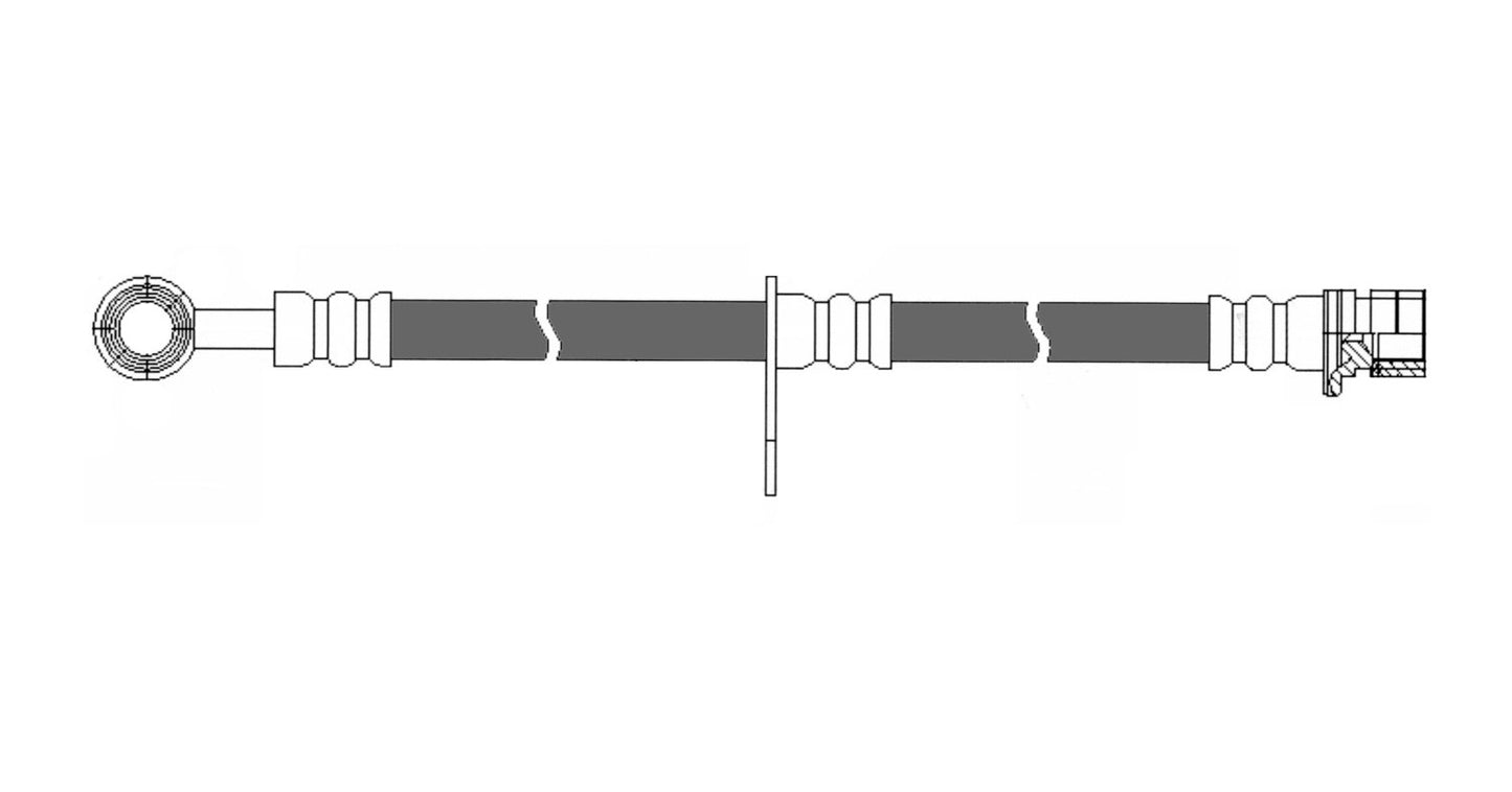 Centric Parts Brake Hose 150.40102