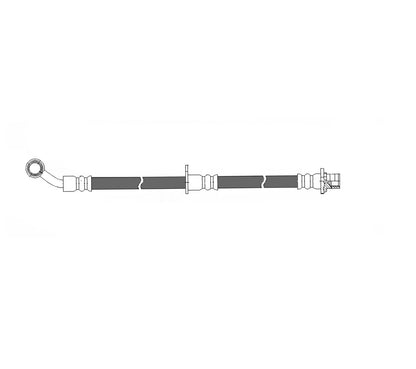 Centric Parts Brake Hydraulic Hose for Acura CSX 2010-2007 Honda Civic 2011-2006 150.40108