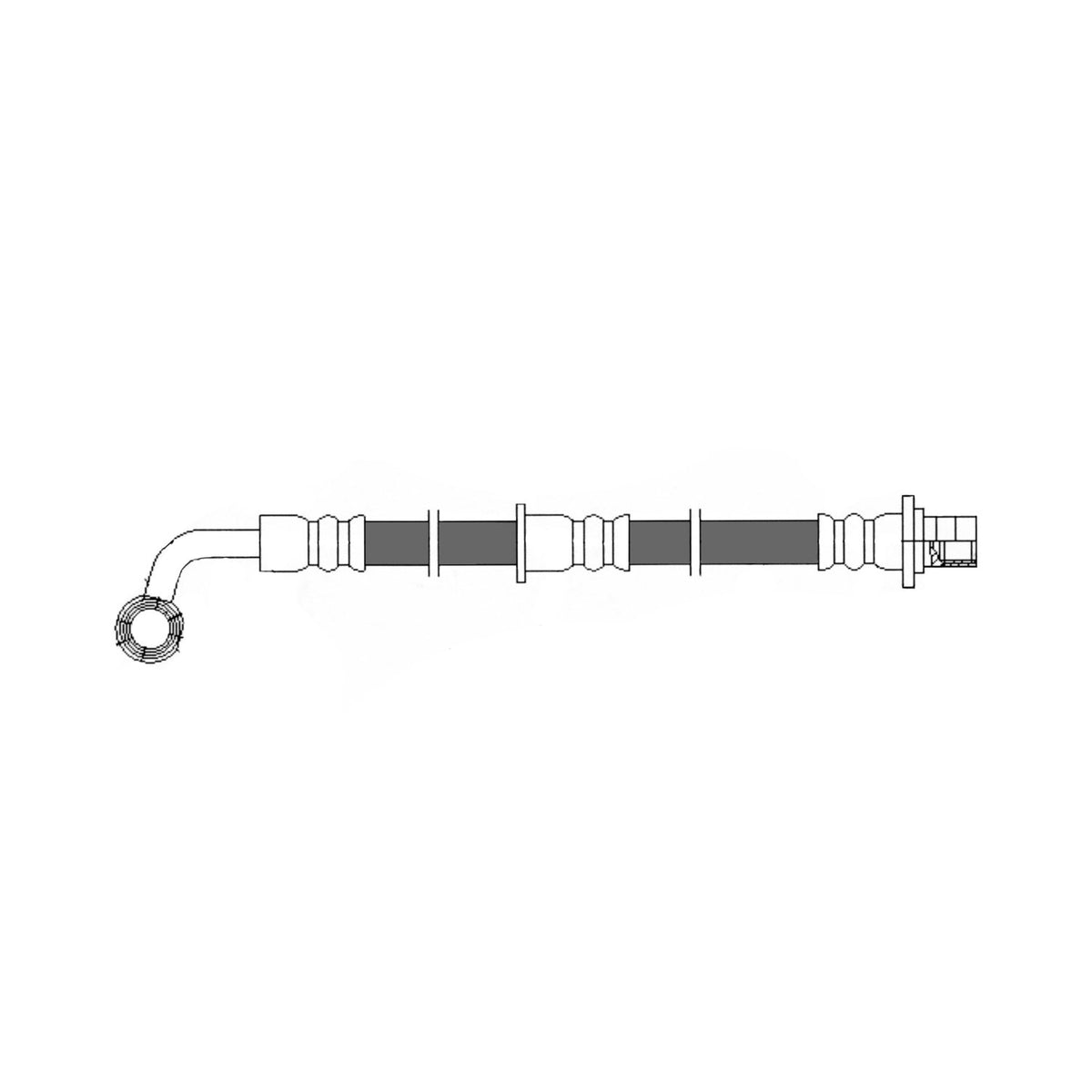 Centric Parts Brake Hose 150.40112
