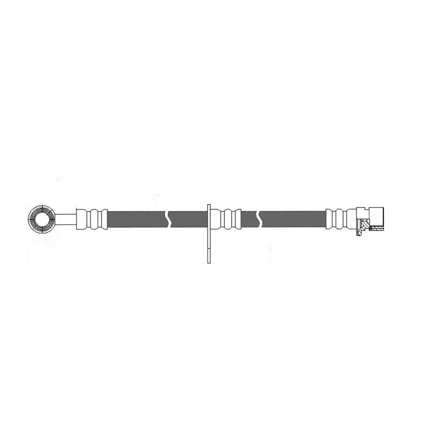 Stoptech Centric Brake Hose - Front 150.40115