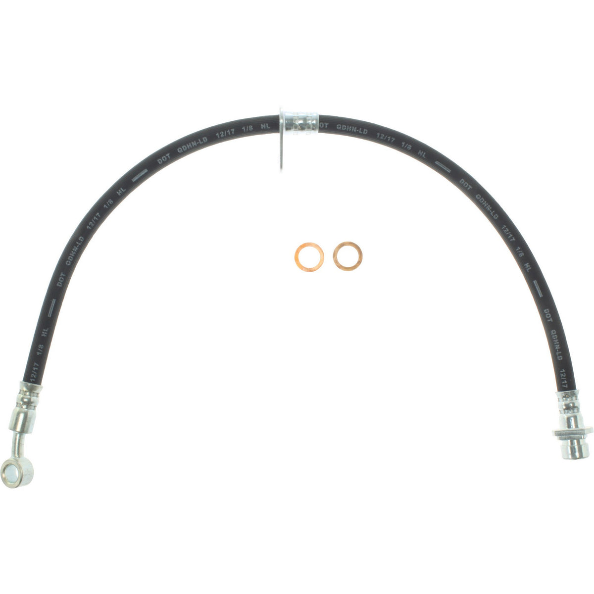 Centric Parts Brake Hydraulic Hose for 2013 Acura ILX, 2012-2015 Honda Civic 150.40134