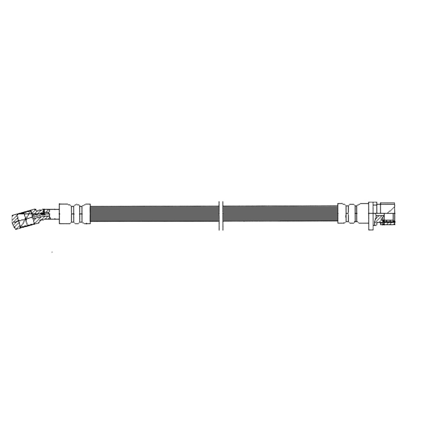 Centric Parts Brake Hydraulic Hose 150.40322