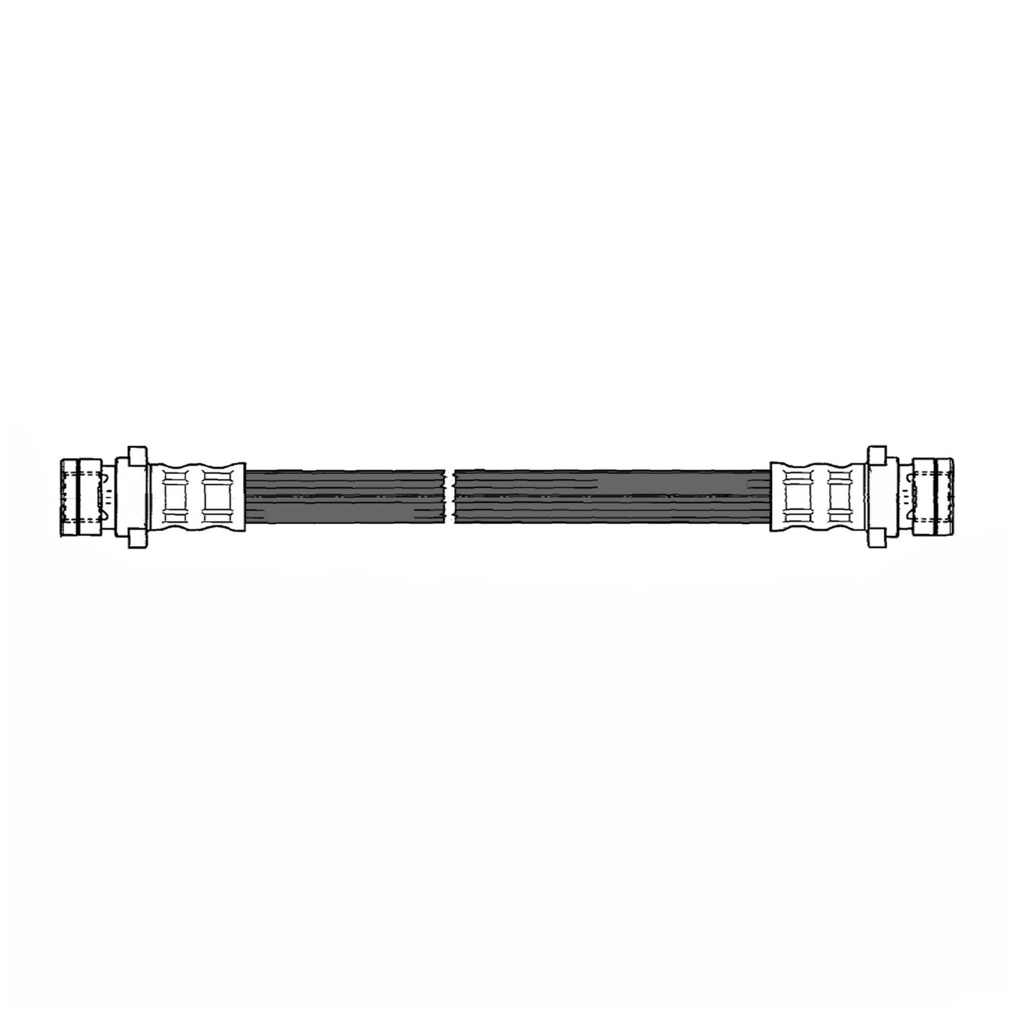 Stoptech Centric Brake Hose - Rear 150.40336