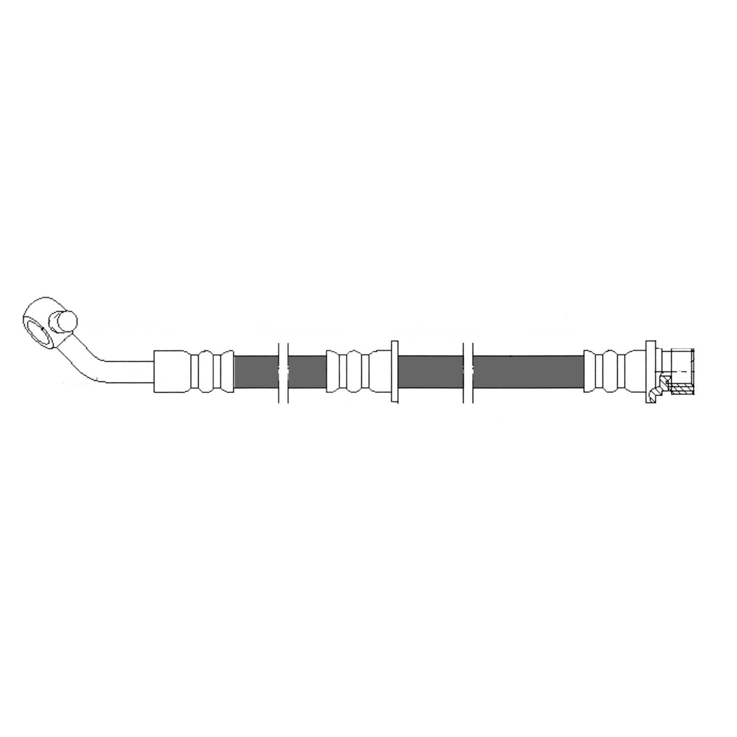 Centric Parts Brake Hose 150.40339