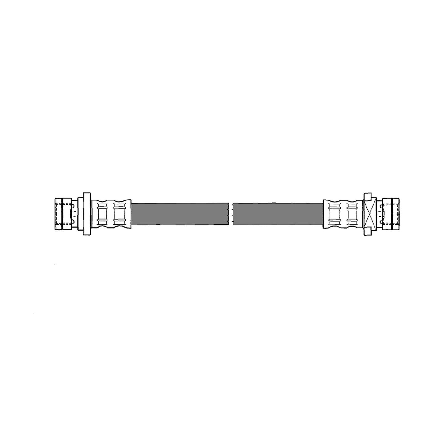 Stoptech Centric Brake Hose - Rear 150.40341