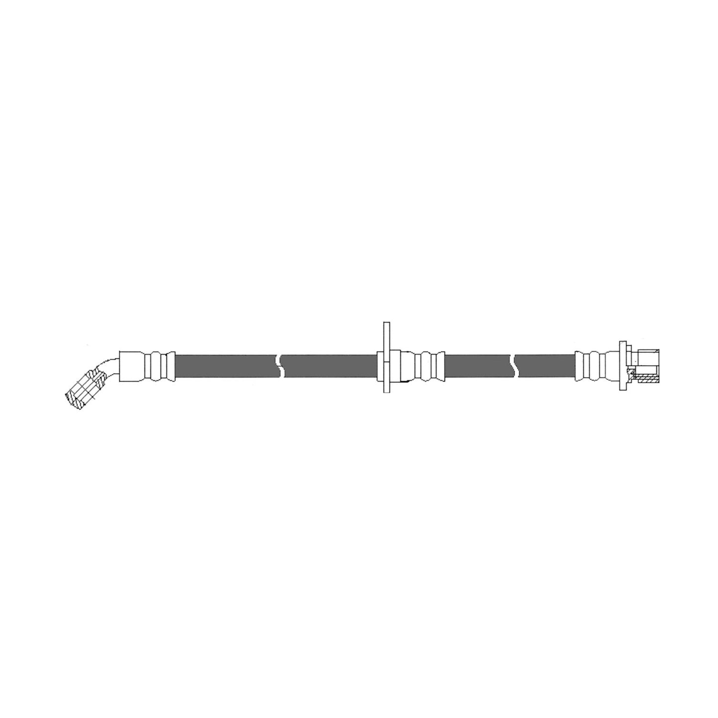 Centric Parts Brake Hose 150.40347