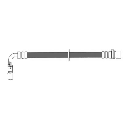 Centric Parts Brake Hydraulic Hose for 2002-2004 Honda Odyssey 150.40358