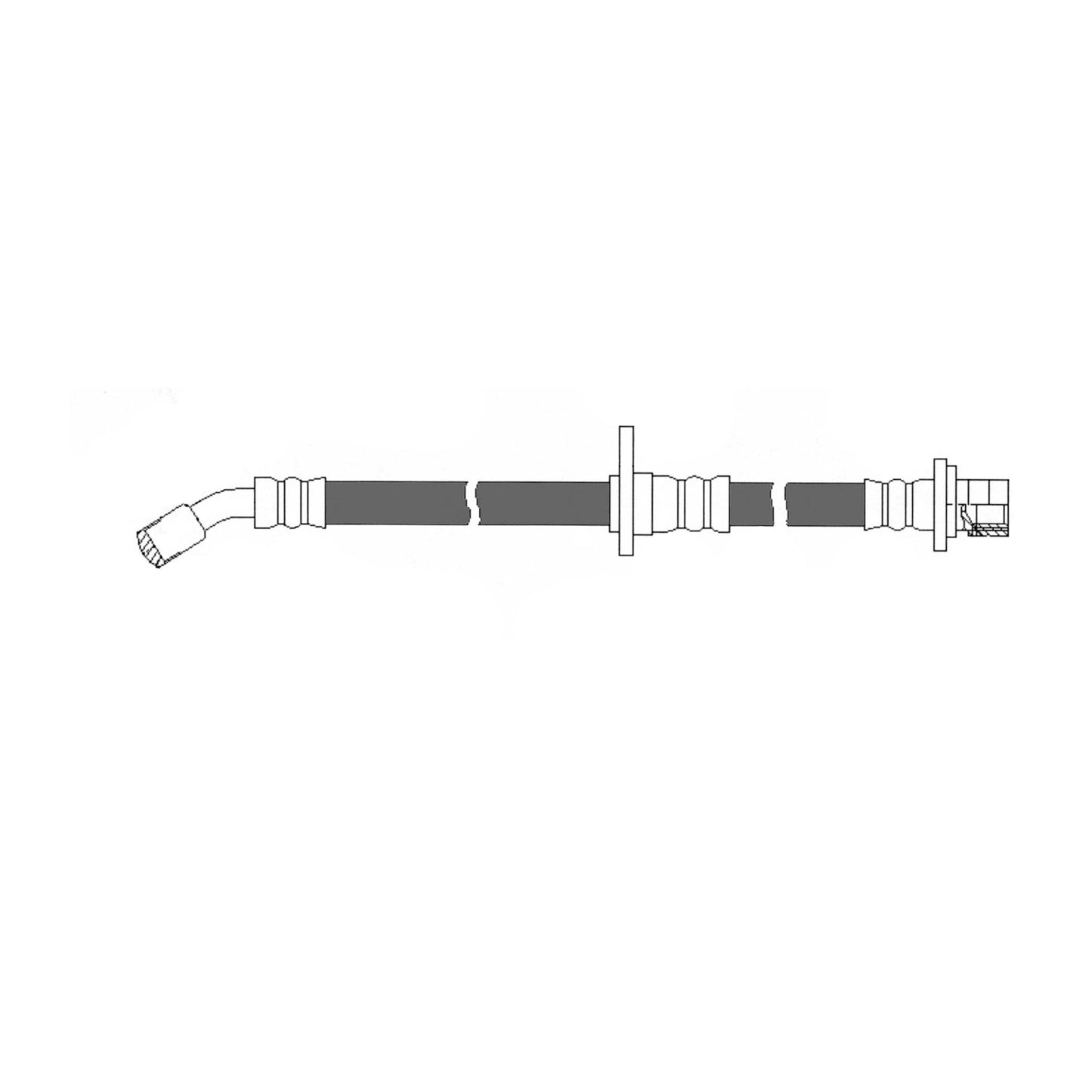 Stoptech Centric Brake Hose - Rear Left 150.40362