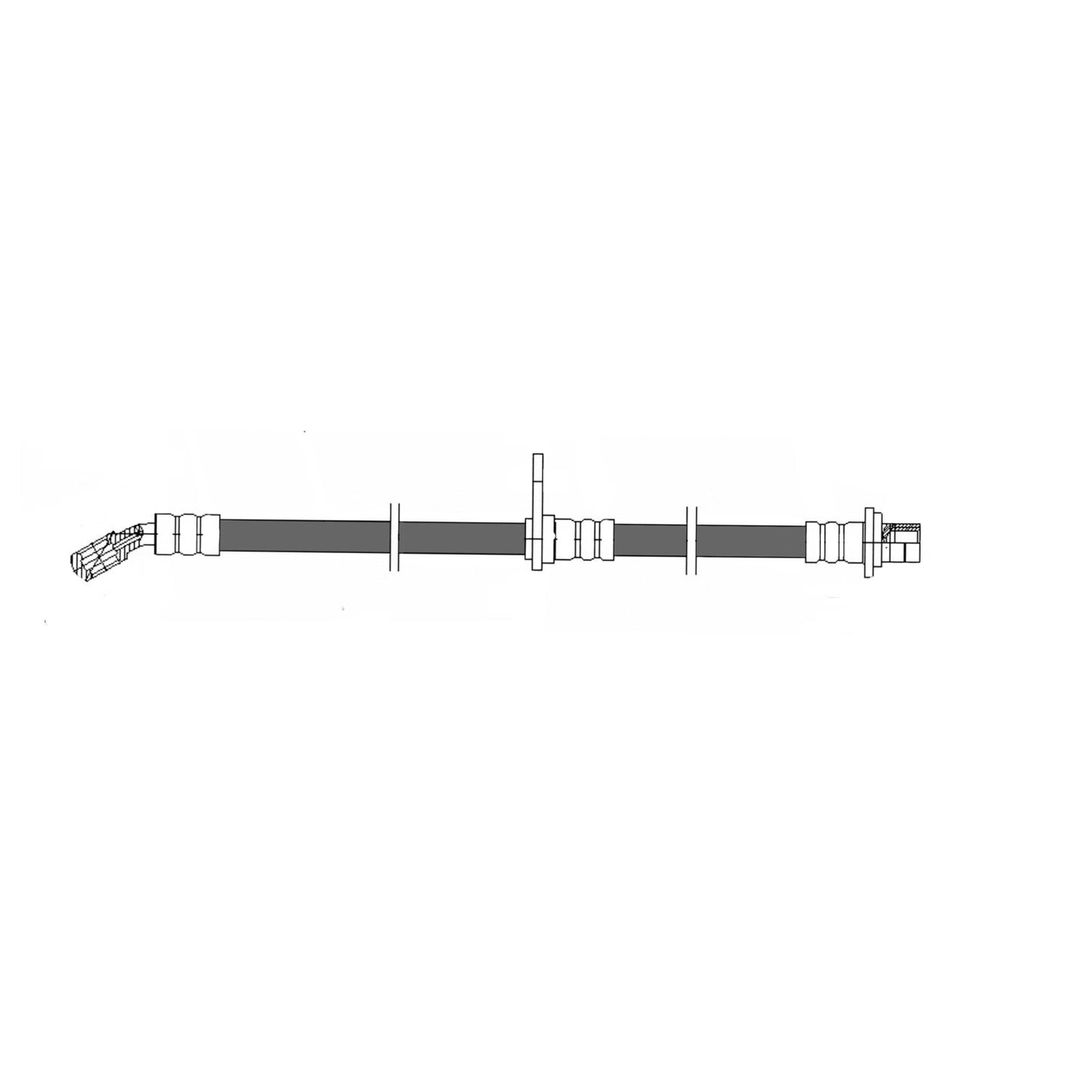 Centric Parts Brake Hose 150.40366