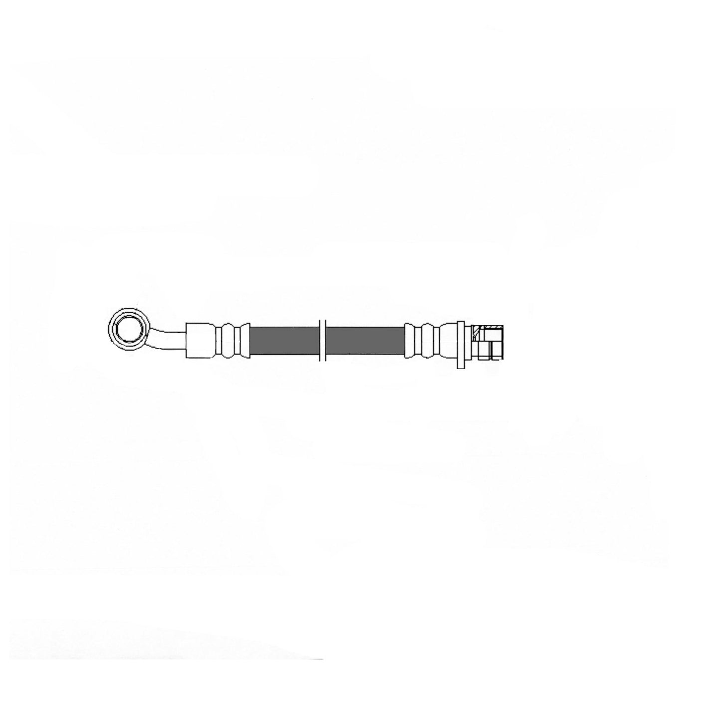 Centric Parts Brake Hose 150.40368