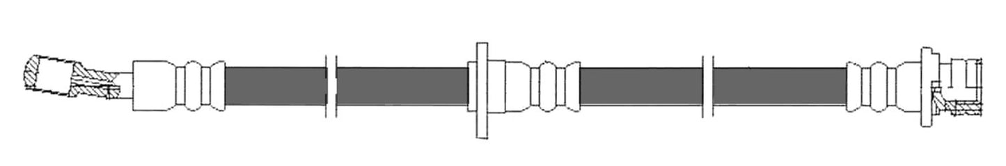 Centric Parts Brake Hose 150.40382