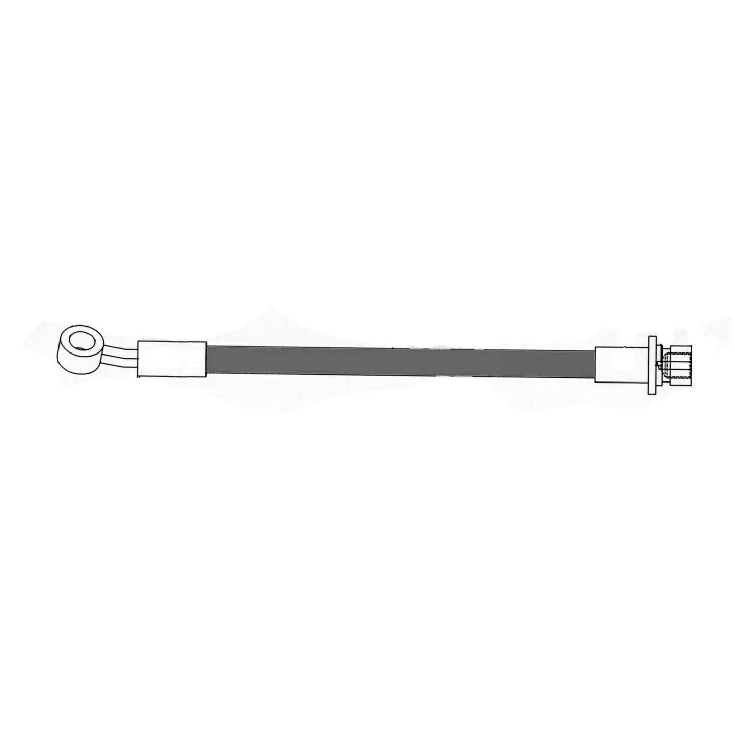 Centric Parts Brake Hydraulic Hose for 2007-2013 Acura MDX, 2010-2013 ZDX, 2009-2015 Honda Pilot 150.40384