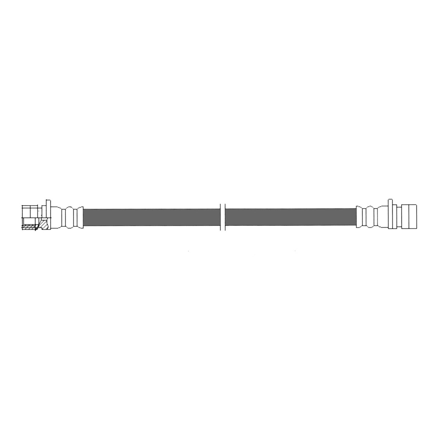 Centric Parts Brake Hose 150.40392