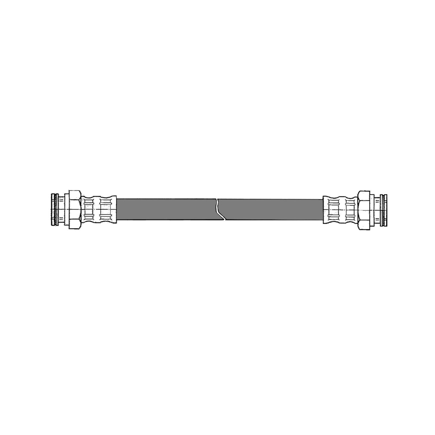 Centric Parts Brake Hydraulic Hose for Nissan 1970-1992 Models 150.42000