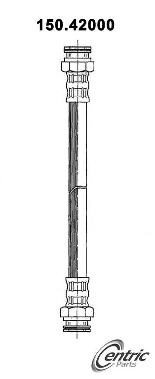 Centric Parts Brake Hose 150.42000