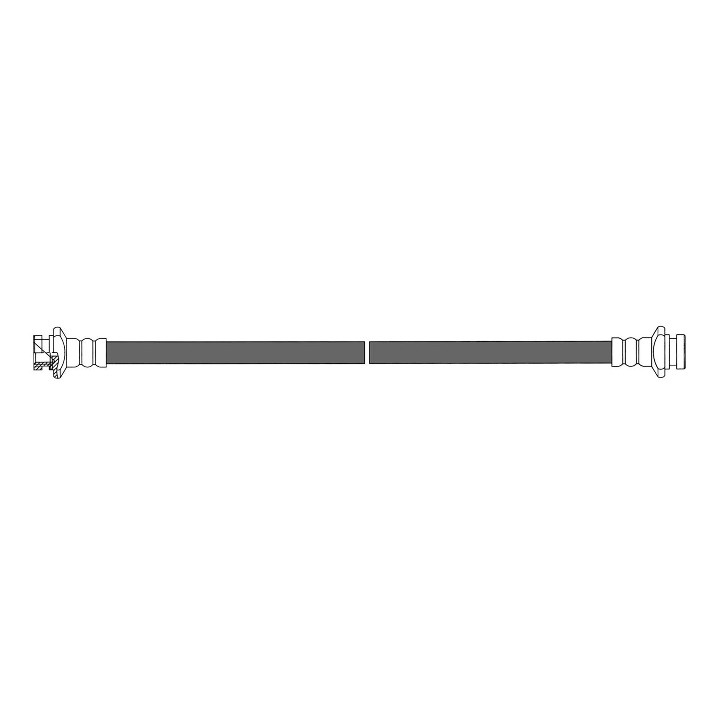 Centric Parts Brake Hose 150.42002
