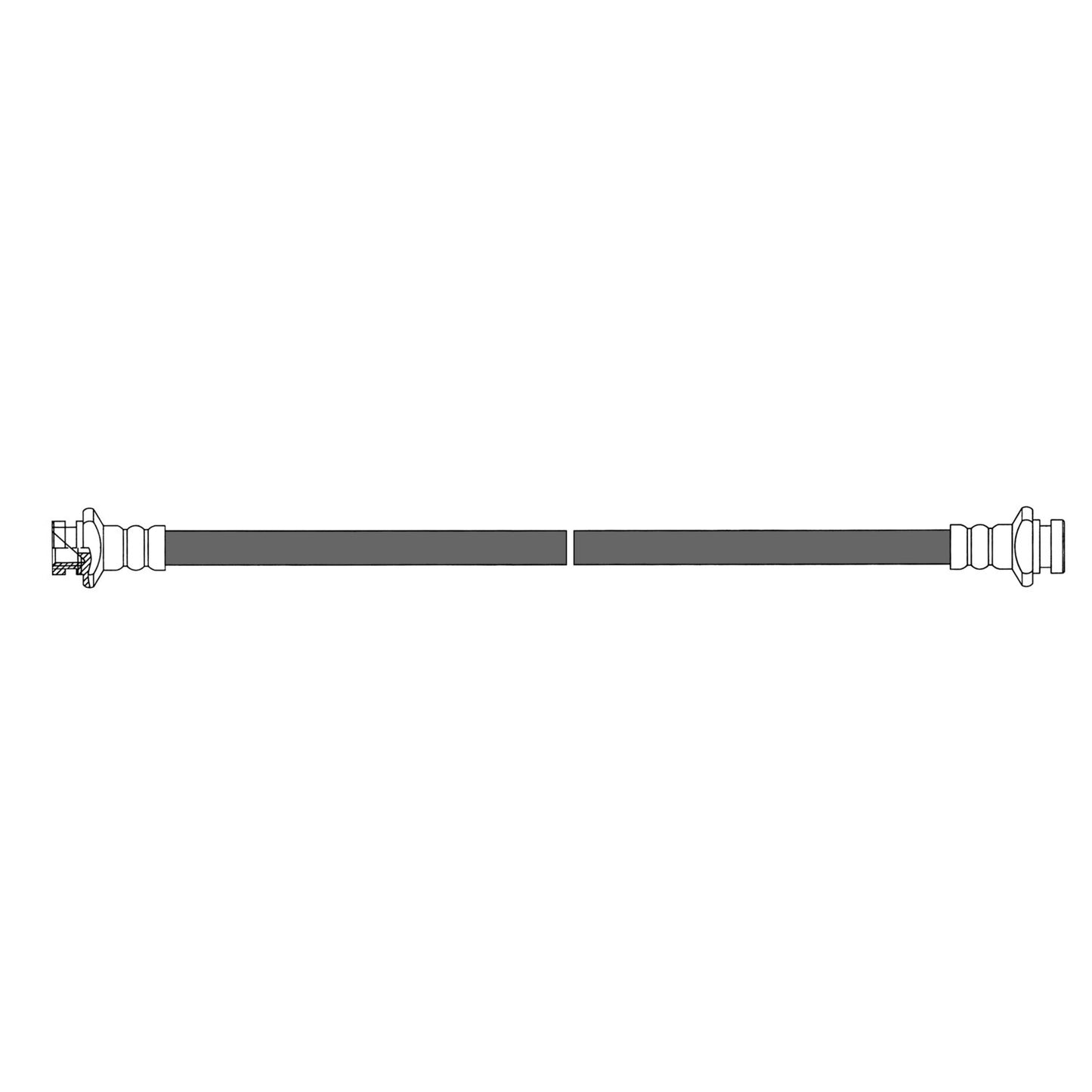 Centric Parts Brake Hose 150.42002