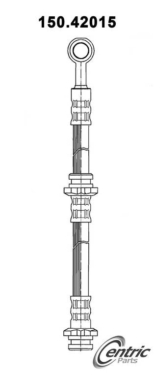 Centric Parts Brake Hydraulic Hose 150.42015