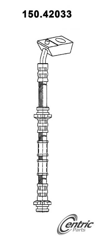 Centric Parts Brake Hose 150.42033