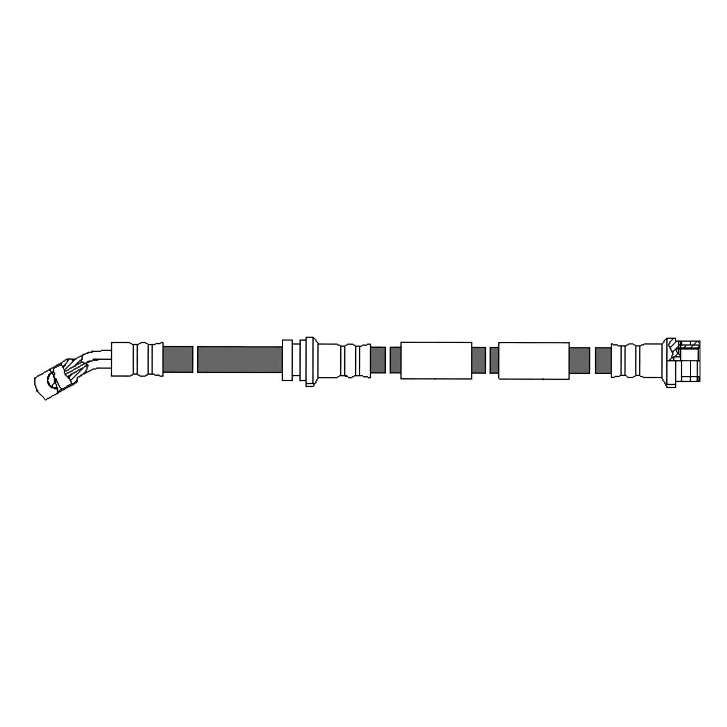 Stoptech Centric Brake Hose - Front 150.42034