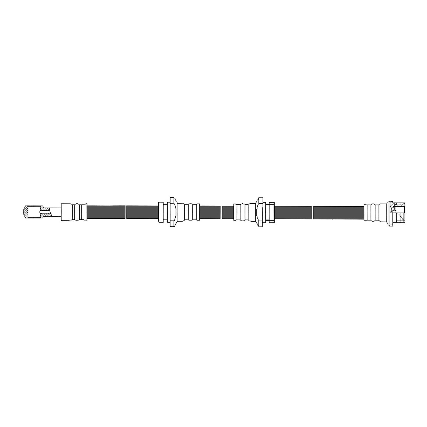 Centric Parts Brake Hose 150.42049
