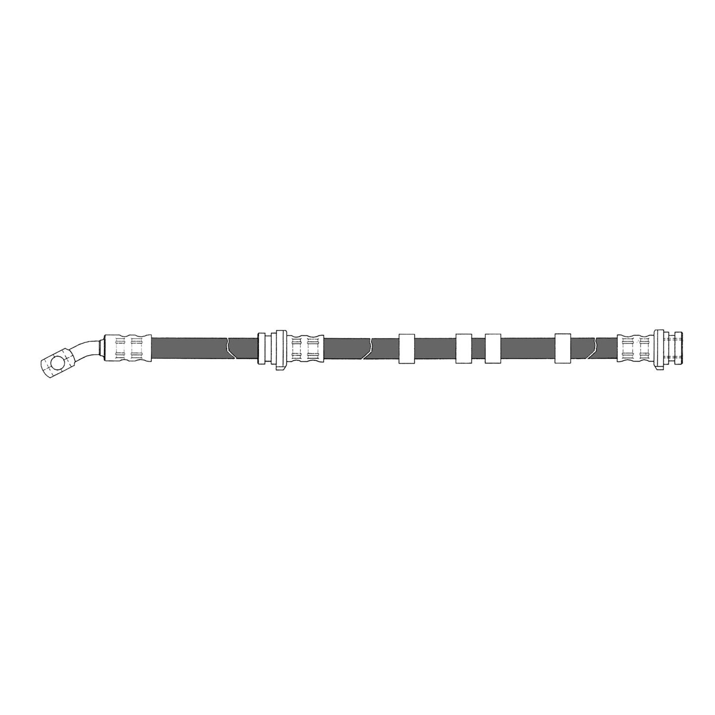 Centric Parts Brake Hydraulic Hose 150.42050