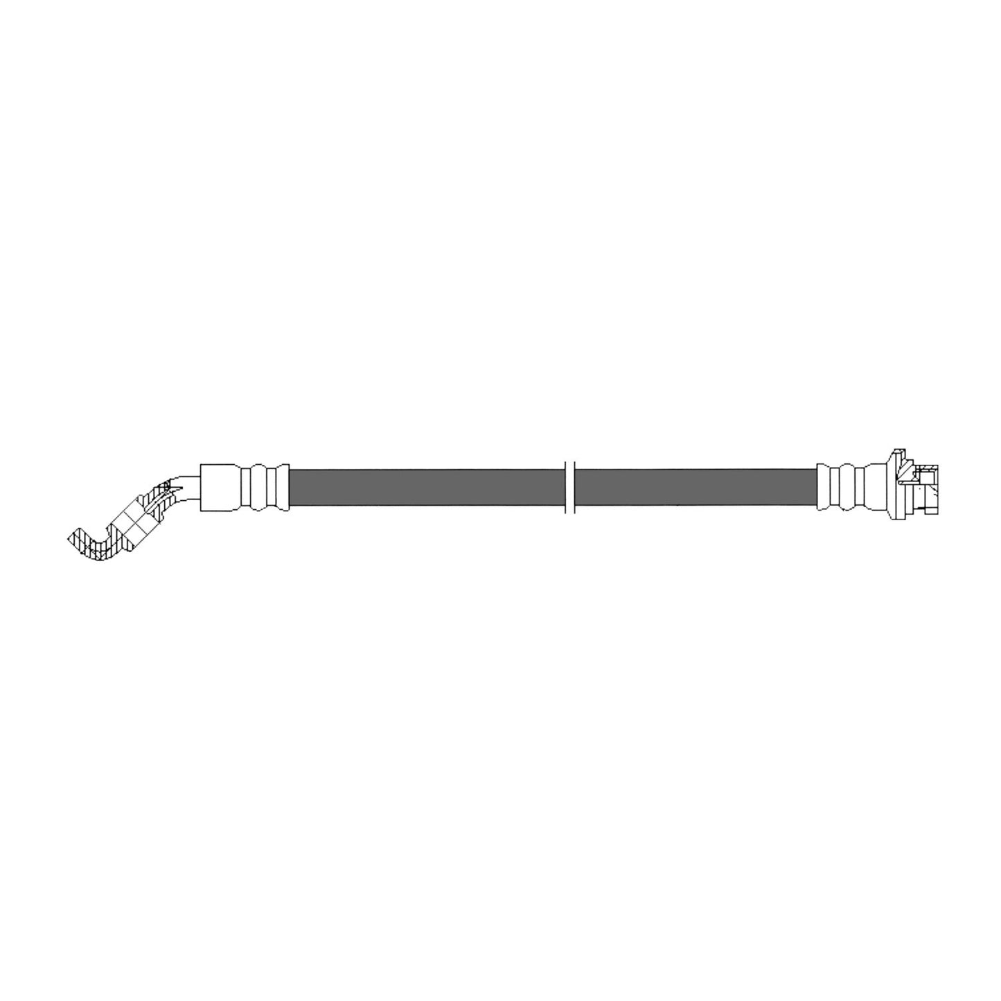 Centric Parts Brake Hose 150.42392