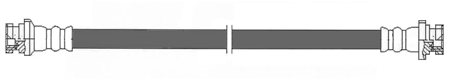 Centric Parts Brake Hose 150.42422