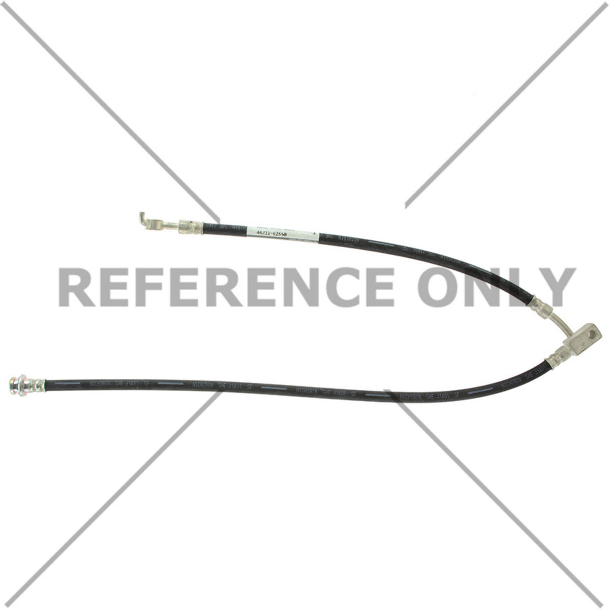 Stoptech Centric 16-19 Nissan Titan Brake Hose - Rear Left 150.42438