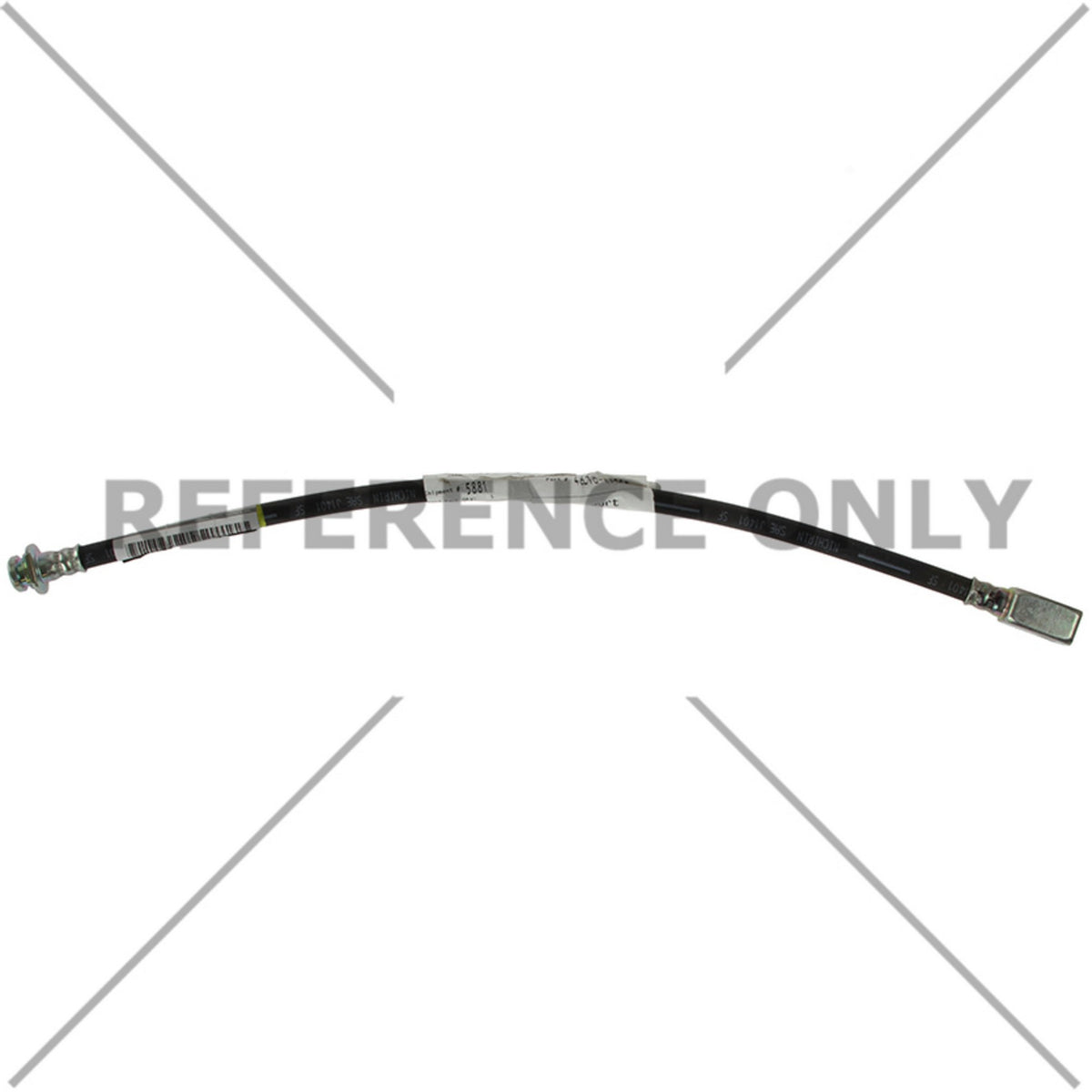 Centric Parts Brake Hydraulic Hose for Nissan Titan 2023-2017, Titan XD 2020-2016 150.42440