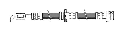 Centric Parts Brake Hydraulic Hose 150.43007