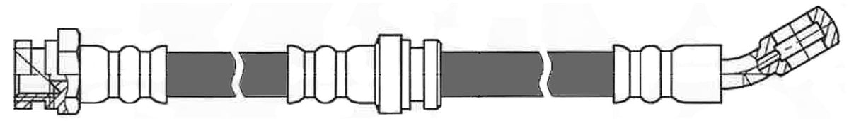 Centric Parts Brake Hose 150.43011