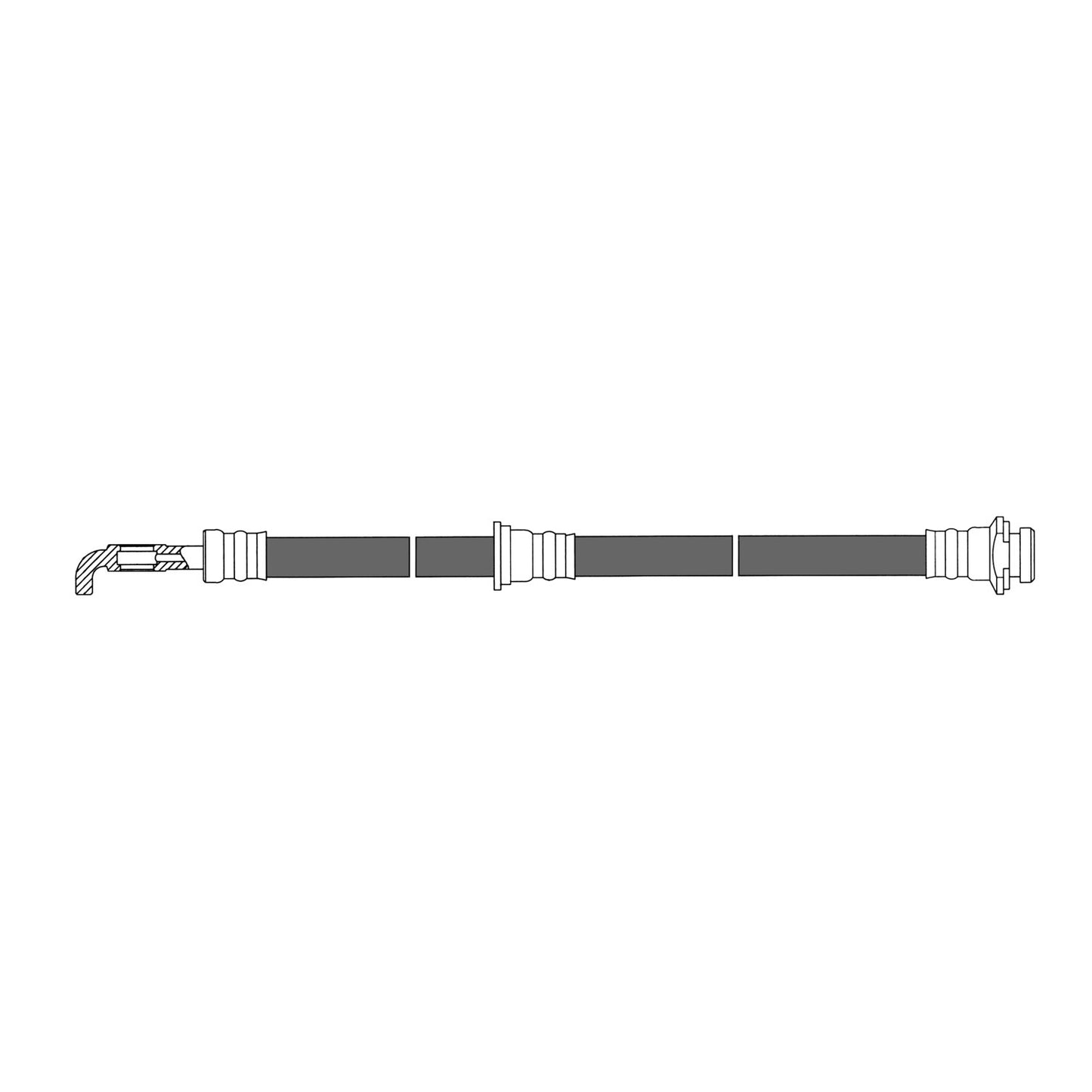 Centric Parts Brake Hose 150.44058