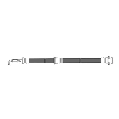 Centric Parts Brake Hydraulic Hose for Toyota Paseo 1999-1992 Tercel 1999-1991 150.44058