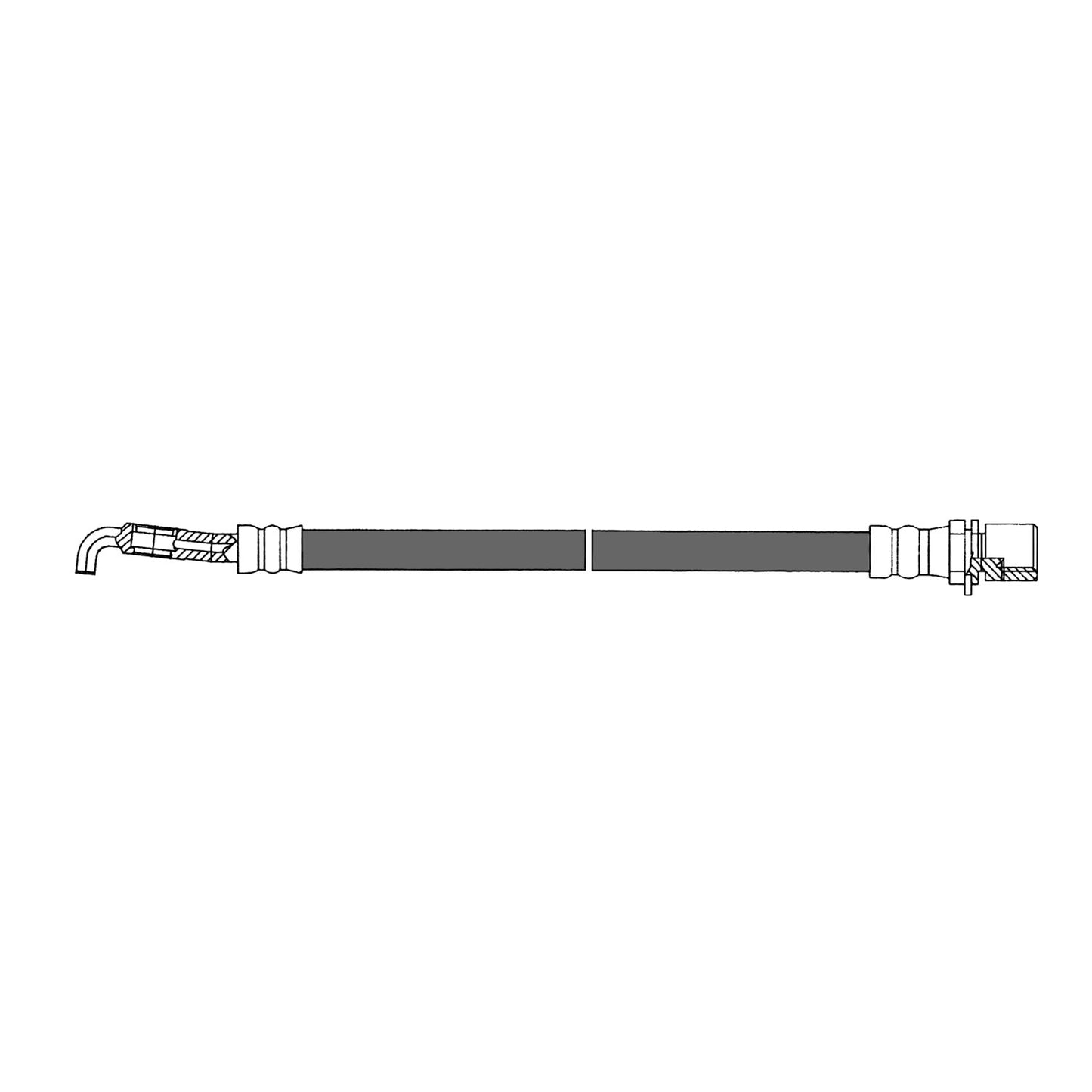 Centric Parts Brake Hose 150.44060