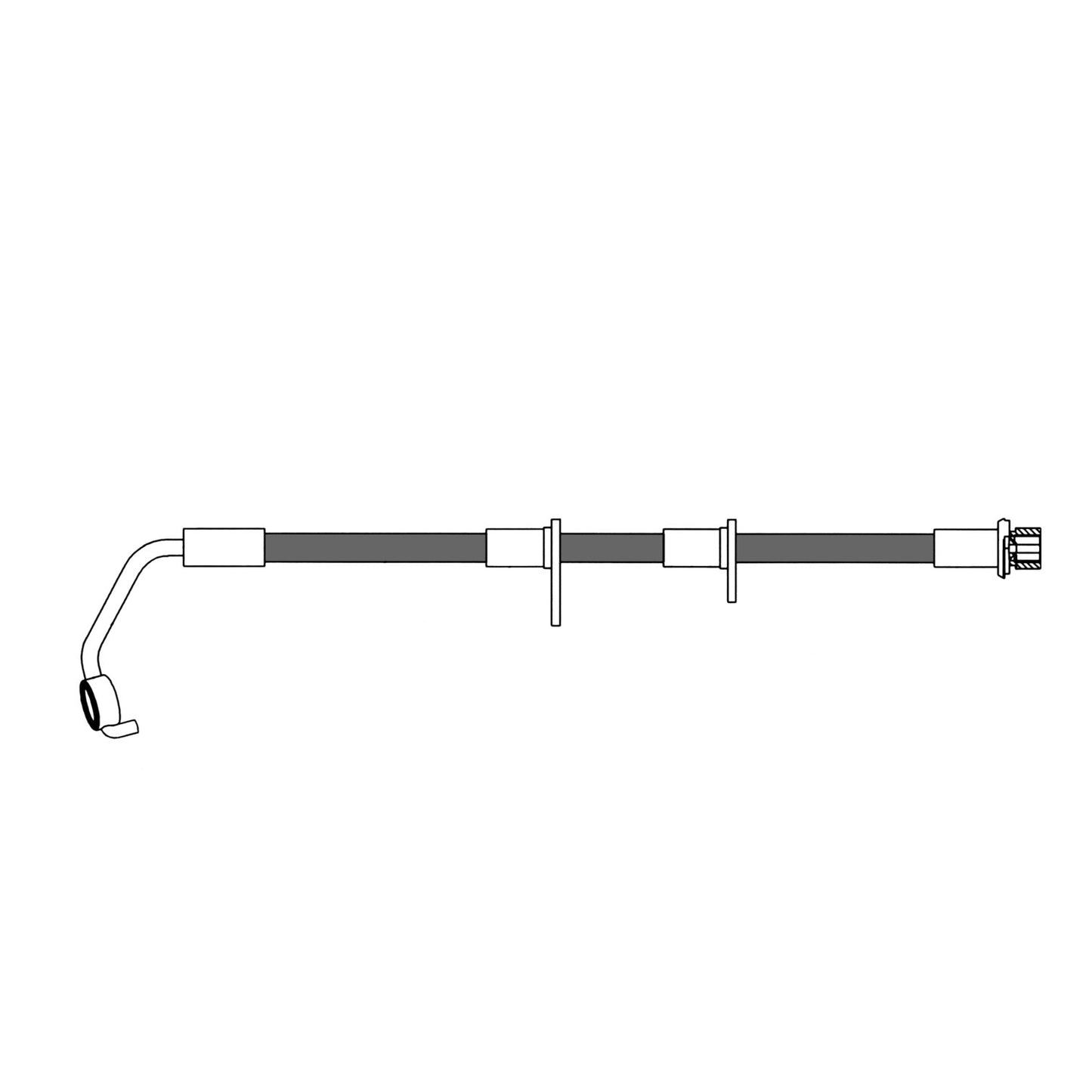 Stoptech Centric Brake Hose - Front Left 150.44062
