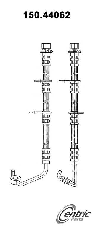 Centric Parts Brake Hydraulic Hose 150.44062