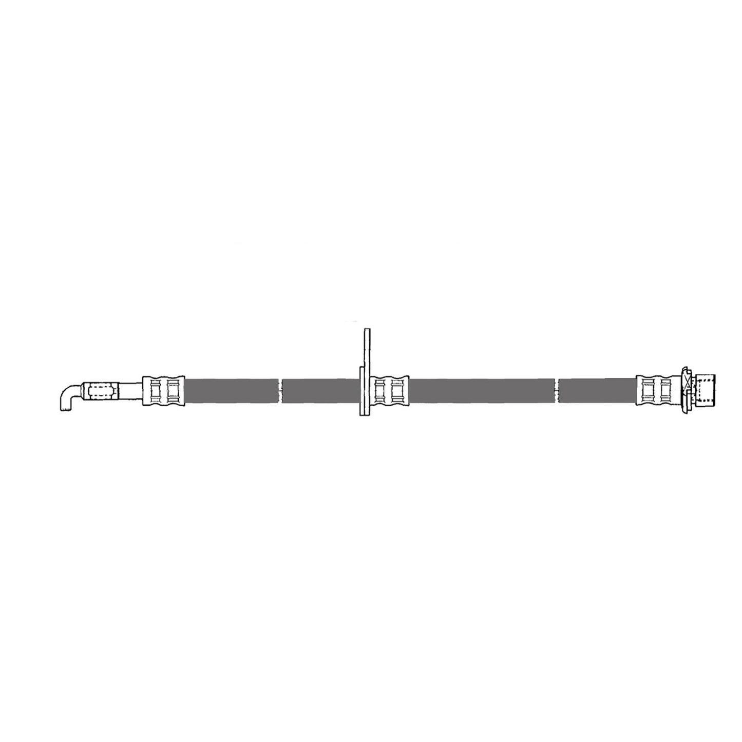 Centric Parts Brake Hose 150.44126
