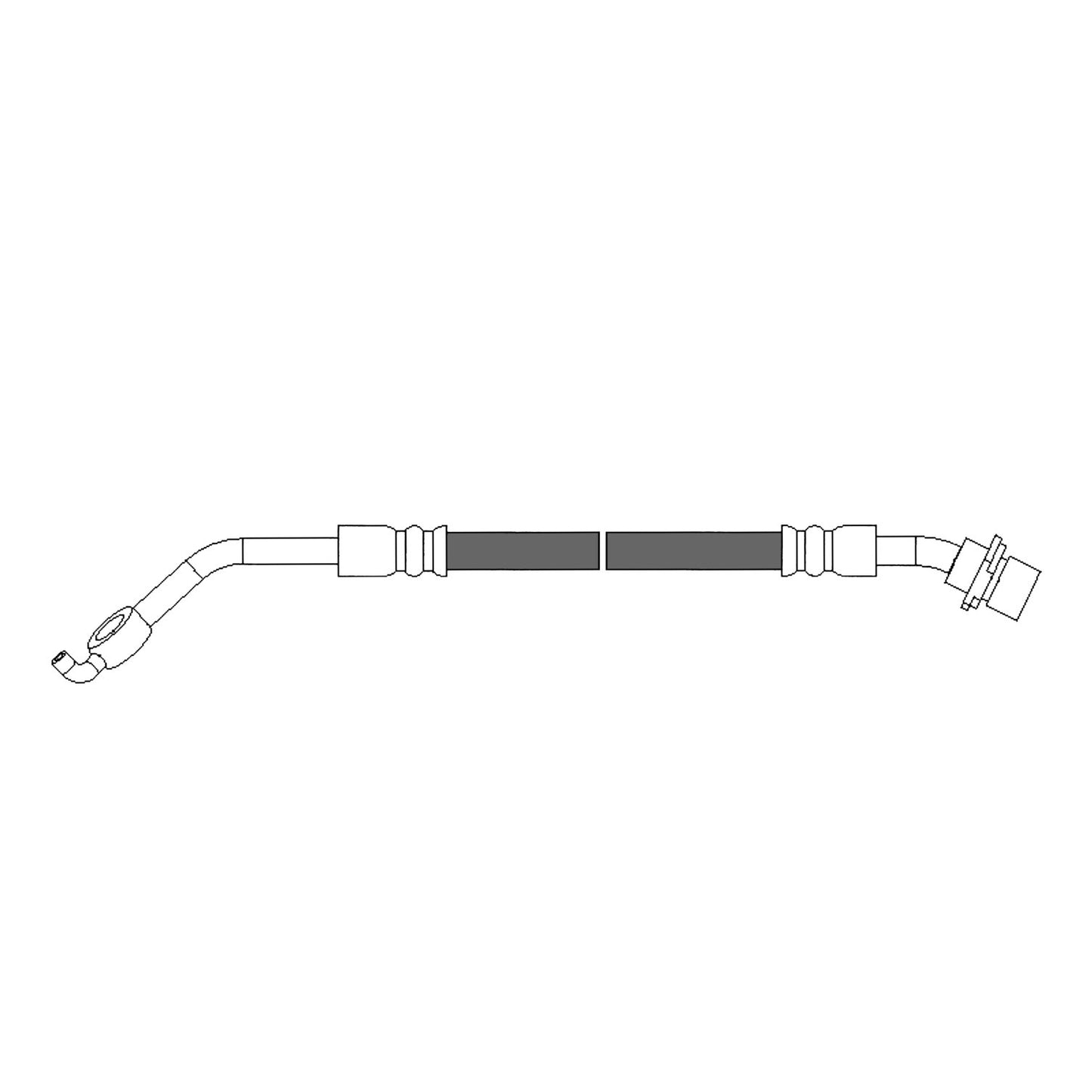 Centric Parts Brake Hydraulic Hose 150.44139