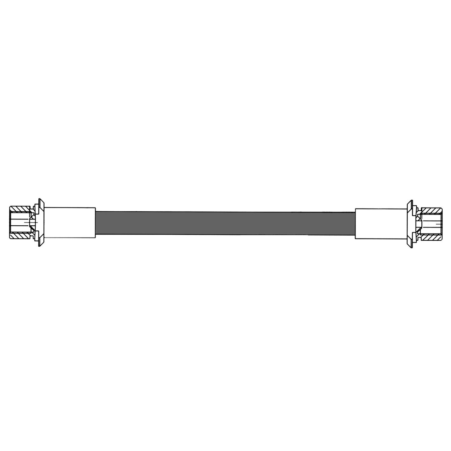 Centric Parts Brake Hydraulic Hose for Toyota Sequoia 2008-2022 Tundra 2007-2021 150.44141