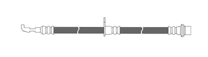 Centric Parts Brake Hydraulic Hose for 2022-2010 Lexus RX350, 2022-2018 RX350L, 2022-2010 RX450h, 2022-2018 RX450hL, 2019-2008 Toyota Highlander, 2016-2009 Venza 150.44142