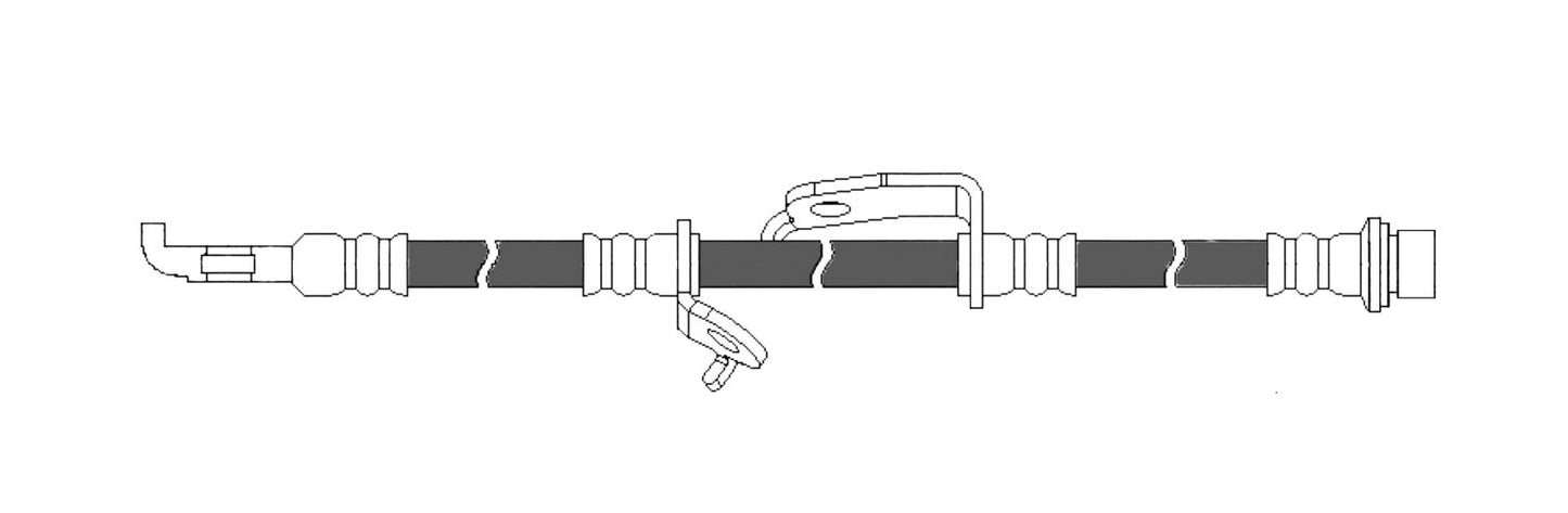Centric Parts Brake Hydraulic Hose 150.44145