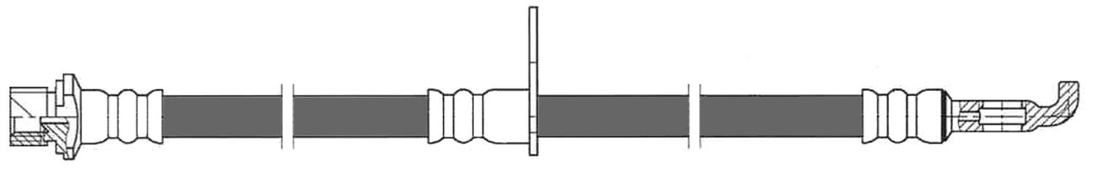 Centric Parts Brake Hose 150.44164