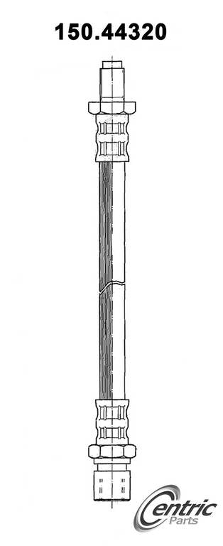 Centric Parts Brake Hydraulic Hose for 1979-1983 Toyota Pickup 150.44320