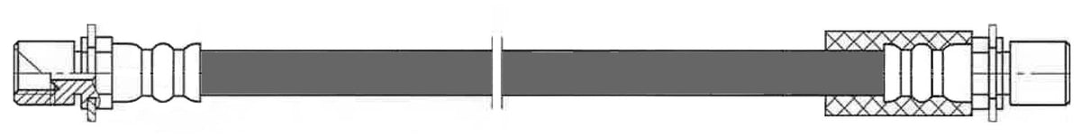 Centric Parts Brake Hose 150.44336