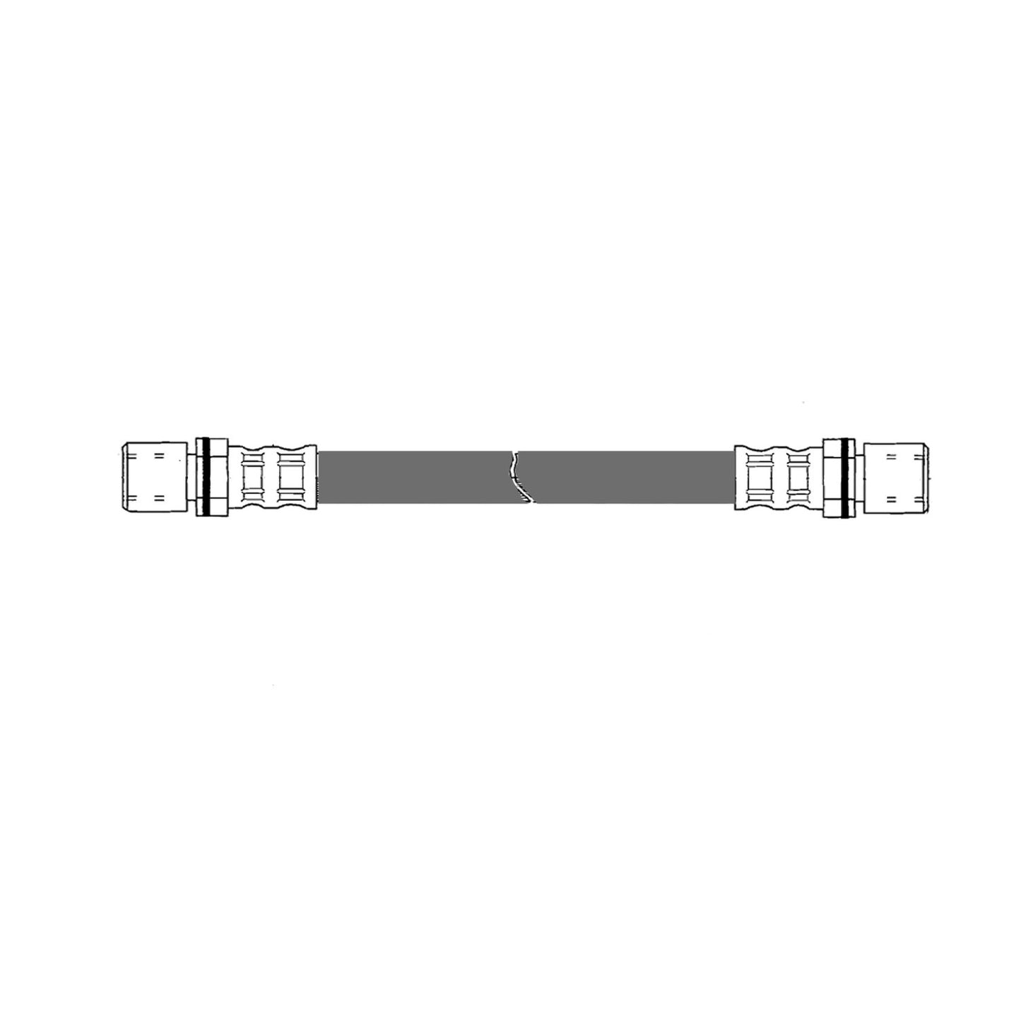 Centric Parts Brake Hydraulic Hose 150.44342