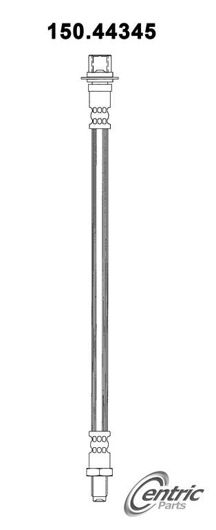 Centric Parts Brake Hydraulic Hose 150.44345