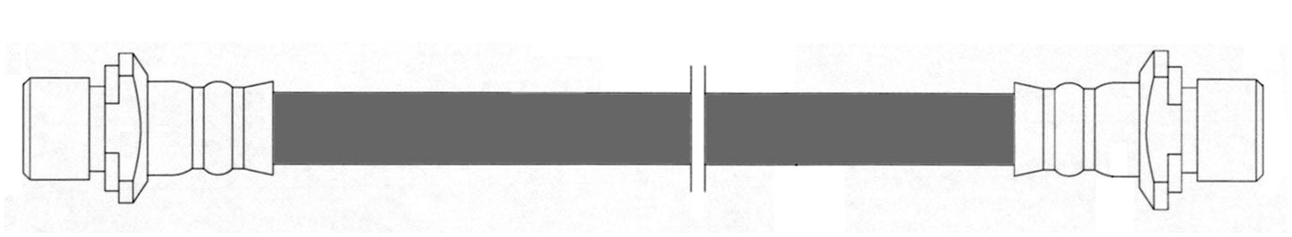 Centric Parts Brake Hydraulic Hose 150.44358