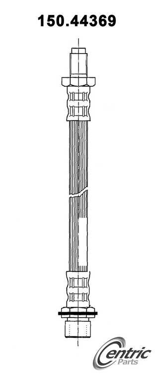 Centric Parts Brake Hose 150.44369